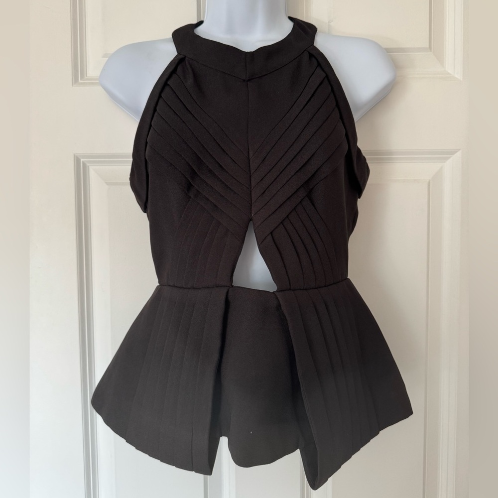 Finders Keepers Black Sleeveless Top, Women’s XS